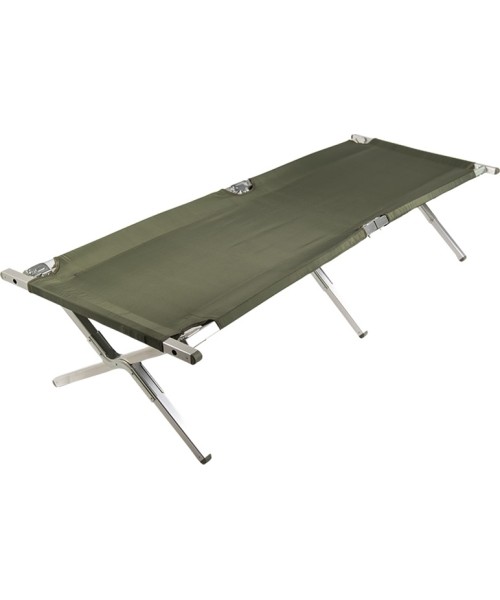 Gultai MIL-TEC: US ALUMINIUM FOLDING COT 210X70 CM
