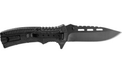 Hunting and Survival Knives MIL-TEC: KAMUFLIAŽINIS VIENOS RANKOS PEILIS PARACORD W.FIRE STARTER