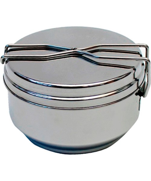 Pot Yate, 2 Parts, Inox