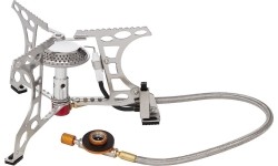 Cookers and Accessories FoxOutdoor: Viryklė stovyklavimui FoxOutdoor, su vamzdeliu ir pjezo degikliu
