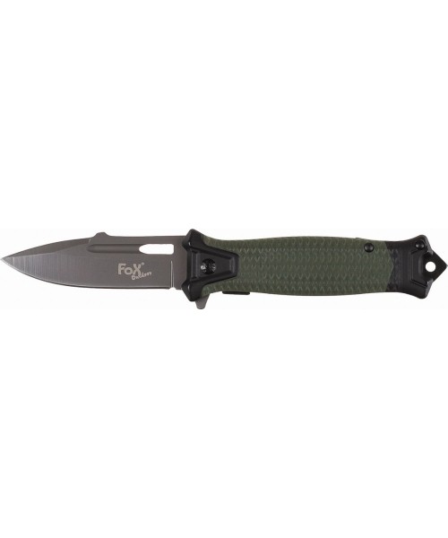 Hunting and Survival Knives FoxOutdoor: Peilis FoxOutdoor Snake, žalias