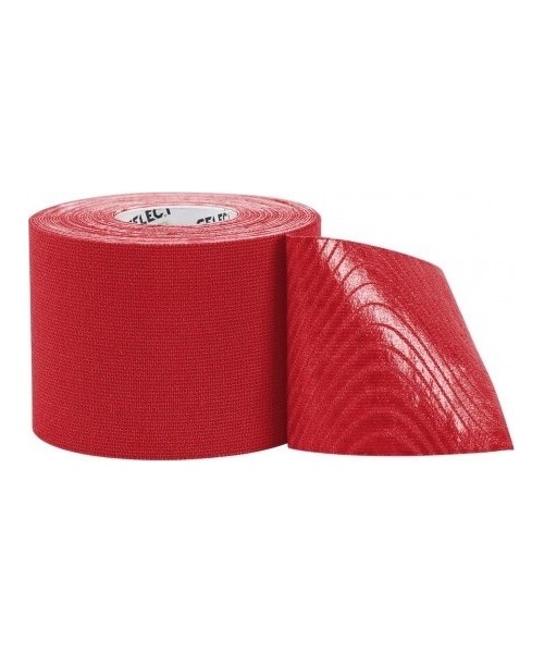 Kineziniai pleistrai - teipai Select: Juosta Select Profcare raudona 5cm X 5m