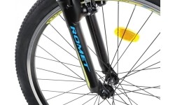 City Bikes Romet: Dviratis Romet Rambler R6.1 JR 2024 blue-green-black