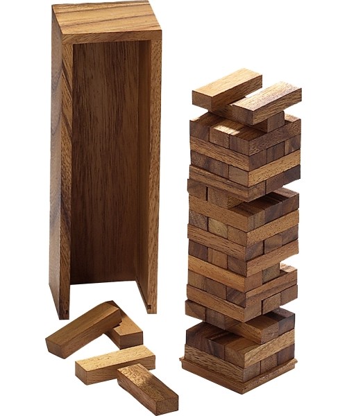 Tumbling Tower Philos: Žaidimas Philos Tumbling Tower, 9.5x8.5x30.5cm