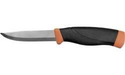 Hunting and Survival Knives Morakniv: Tvirtas peilis Morakniv Companion, tamsiai oranžinis, nerūdijančio plieno