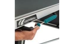 Outdoor Table Tennis Tables Cornilleau: "Cornilleau 400X Sport" lauko stalas - mėlynas