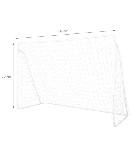 Mobilūs futbolo vartai Nils: Tinklas Nils NT8182, 182 x 122 x 60 cm