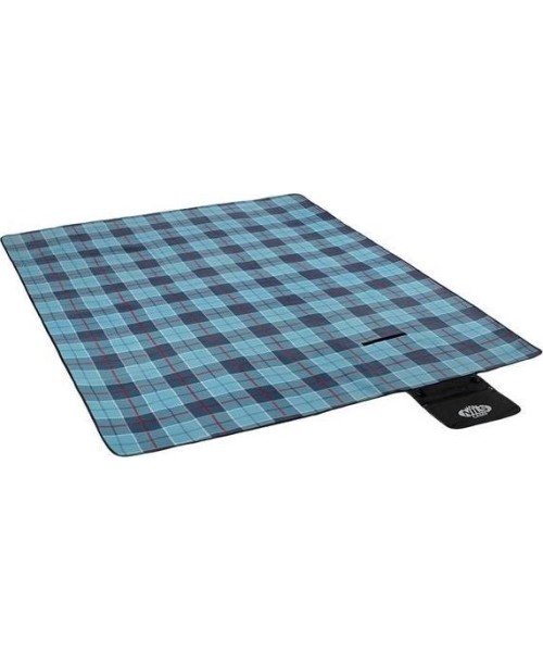 Camping Accessories Nils Camp: Pikniko kilimėlis Nils Camp NC8002 mėlynas, 250x200cm, PE, aliuminis