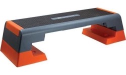 Steps & Decks HMS: Aerobikos stepas HMS Premium AS007 juodas-oranžinis