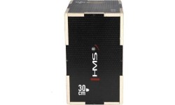Balance Platforms HMS: DSC03 BLACK 50x40x30CM PLIOMETRINĖ KOKŠTELĖ HMS