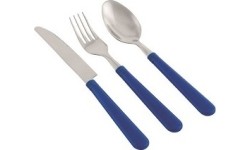 Cutlery Set Easy Camp, Blue, For 4 Persons