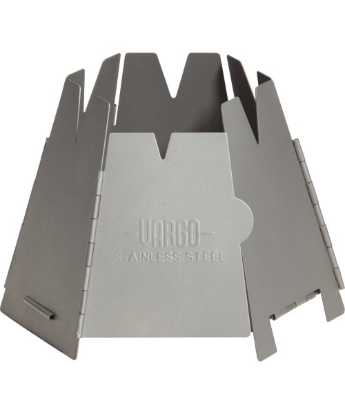 Vargo Hexagon' stainless steel stove