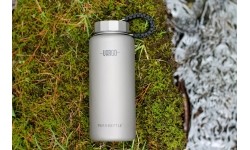 Gertuvės ir puodeliai Vargo: Gertuvė Vargo Titanium Water Para 1L