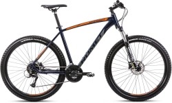 Dviračiai jaunimui ir suaugusiems Romet: Dviratis Romet Rambler R7.3 2024 dark blue-orange