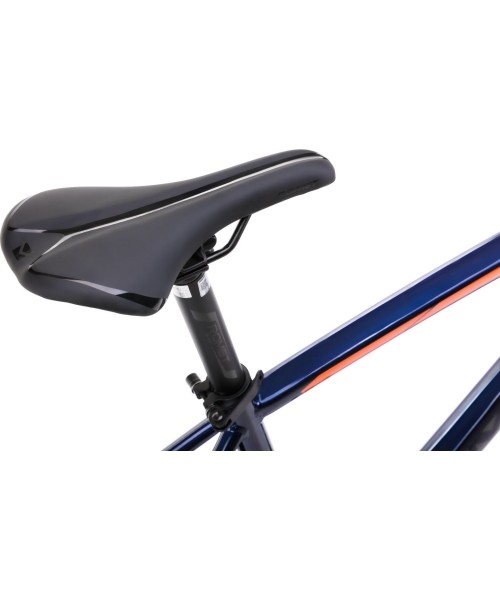 Dviračiai jaunimui ir suaugusiems Romet: Dviratis Romet Rambler R7.3 2024 dark blue-orange