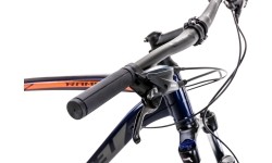 Dviračiai jaunimui ir suaugusiems Romet: Dviratis Romet Rambler R7.3 2024 dark blue-orange