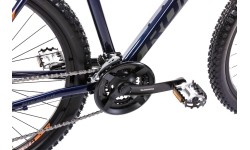 Dviračiai jaunimui ir suaugusiems Romet: Dviratis Romet Rambler R7.3 2024 dark blue-orange