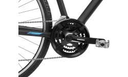 Dviračiai jaunimui ir suaugusiems Romet: Dviratis Romet Orkan 3 M Lite 28" 2023 black-sky blue