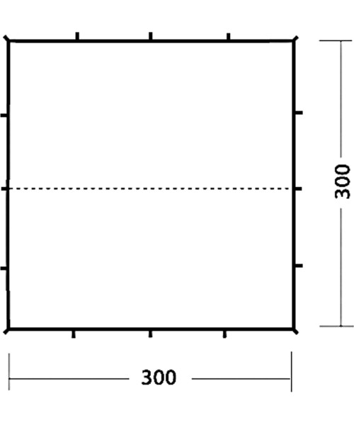 Tarpaulin Robens Trail 3x3m