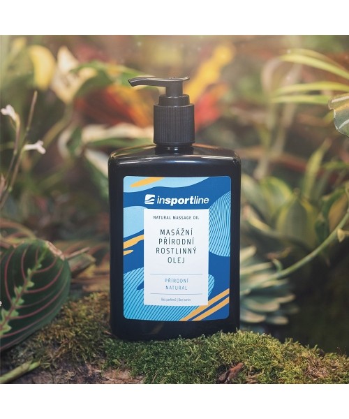 Massage Oils inSPORTline: Natūralus augalinis masažo aliejus inSPORTline 500 ml