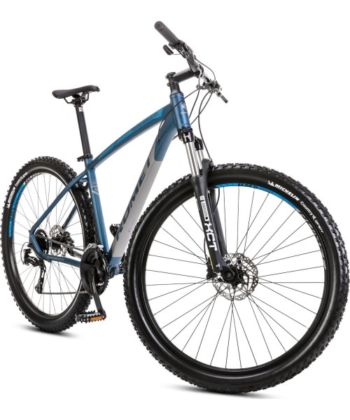 Dviračiai jaunimui ir suaugusiems Romet: Dviratis Romet Rambler R9.3 2024 dark blue-graphite-blue