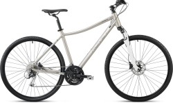 Dviračiai jaunimui ir suaugusiems Romet: Dviratis Romet Orkan 4 D 2024 champane-black-silver