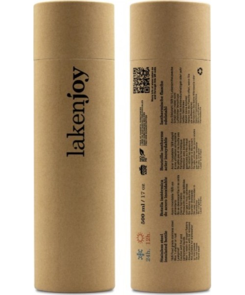 Termosai Laken: Įvairių spalvų termo gertuvė LakenJoy Thermo Bottle 0,5 l