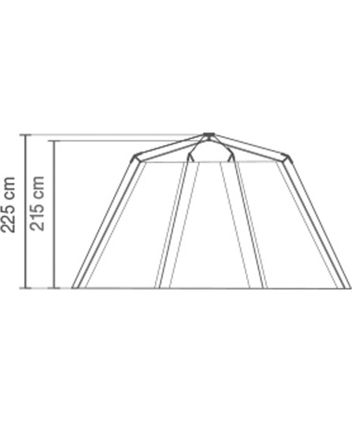 Palapinė Coleman Octagon BlackOut, 8 asmenų