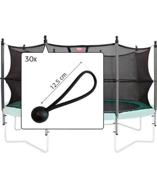 Trampoline Spare Parts BERG: Safety Net - Elastic band (30 pc)
