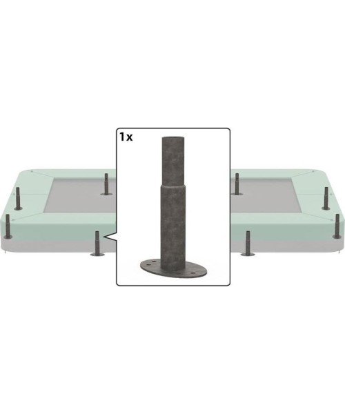 Trampoline Spare Parts BERG: InGround Champion - Single Leg (22cm)