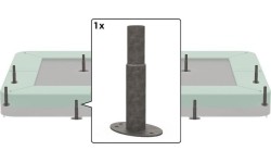 InGround Champion – atskira koja (22 cm)