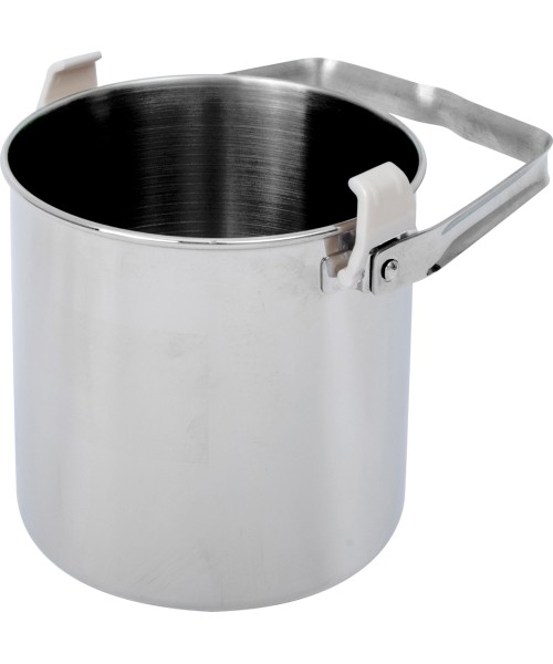 Pot BasicNature Billy Can Stainless Steel 1.4L
