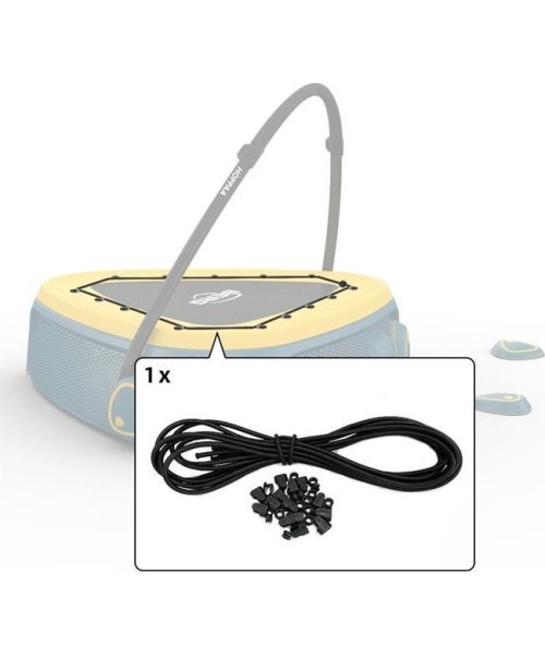 Trampoline Spare Parts BERG: Hoppaa - TwinElastic + Clip