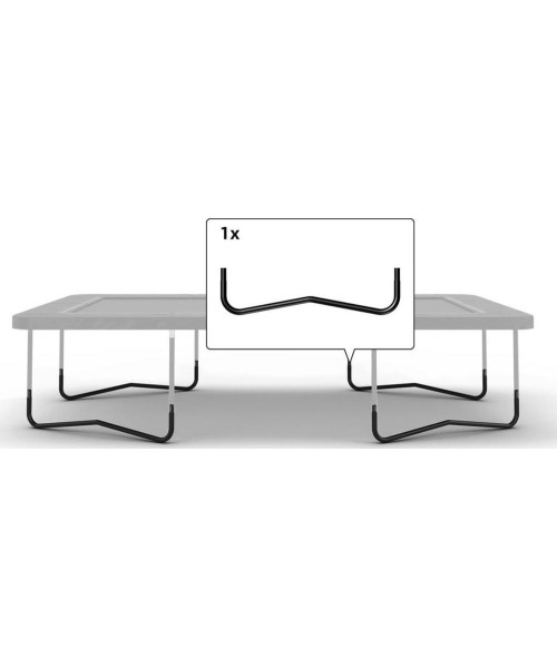 Trampoline Spare Parts BERG: Last Favorite - W-leg 410 Black