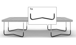 Trampoline Spare Parts BERG: Last Favorite - W-leg 410 Black