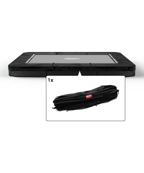 Trampoline Spare Parts BERG: Ultim Favorit - InGround Padding 280 Black with white edge