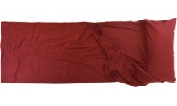 Sleeping Bag Liner Origin Outdoors Cotton Rectangular Bordeaux