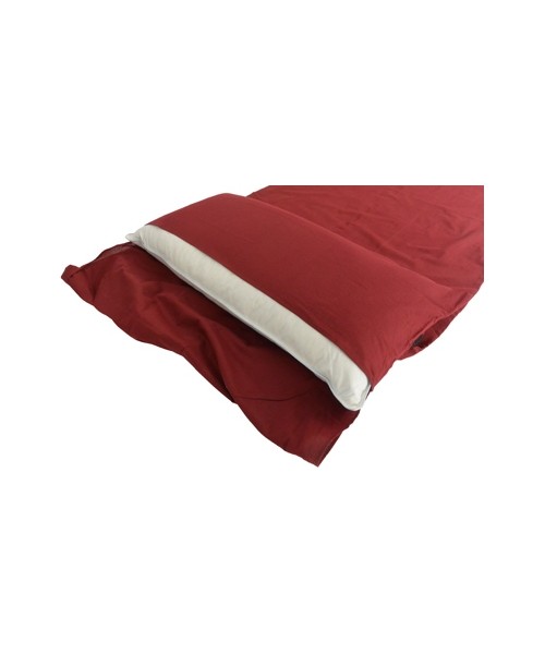 Sleeping Bag Liner Origin Outdoors Cotton Rectangular Bordeaux