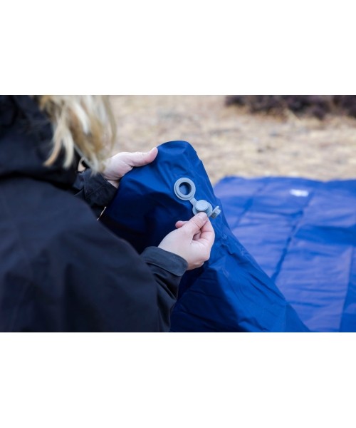 Inflatable Camping Mats Origin Outdoors: Pripučiamas čiužinys Origin Outdoors Sleeping, 190x59x6cm, mėlynas