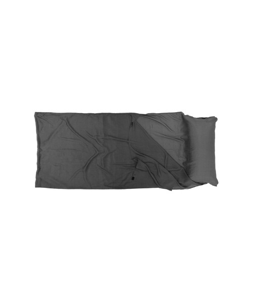 Sleeping Bag Liner Origin Outdoors Ripstop Silk Rectangular Dark Grey 