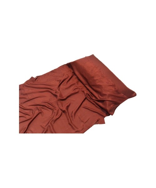 Sleeping Bag Liner Origin Outdoors Silk Rectangular Bordeaux 