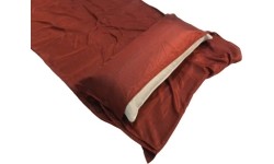 Sleeping Bag Liner Origin Outdoors Silk Rectangular Bordeaux 