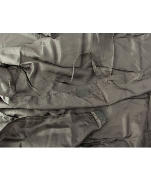 Sleeping Bag Liner Origin Outdoors Hoody Silk Semi-Rectangular Anthracite 