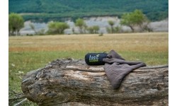 Sleeping Bags Origin Outdoors: Miegmaišio įklotas Origin Outdoors Hoody Silk Semi-Rectangular, pilkas