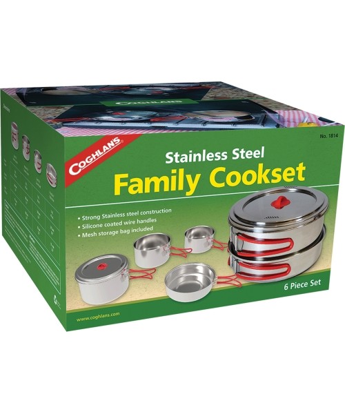Cooking Set Coghlans Family Stainless Steel