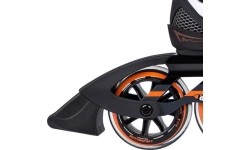 Fixed size rollers Nils Extreme: NA1060 JUODAI ORANŽINIAI RIEDUČIAI NILS EXTREME