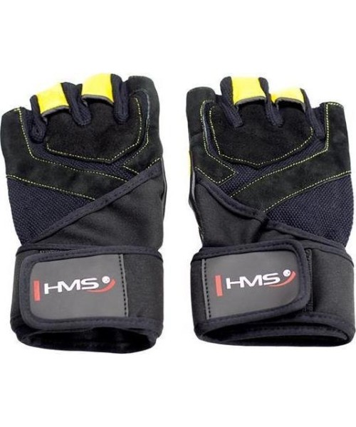 Training Gloves HMS: RST01 VYRIŠKOS FITNESO PIRŠTINĖS HMS