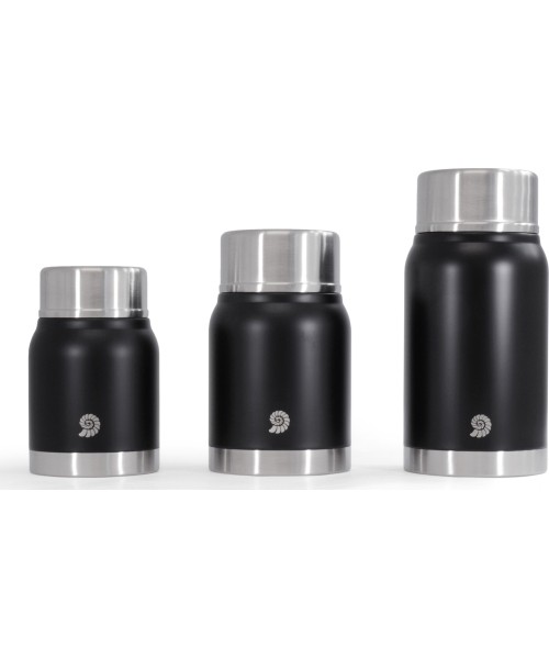 Termosai Origin Outdoors: Termosas maistui Origin Outdoors Deluxe, 0.46L, juodas
