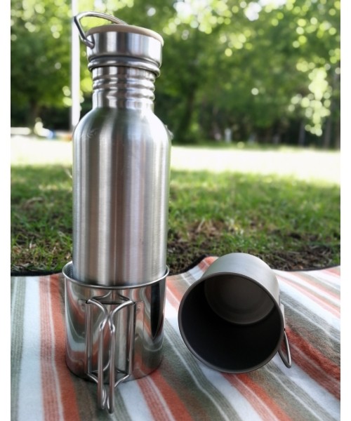 Foldable Stainless Steel Cup Nalgene BasicNature, 0.35l