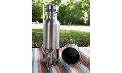 Sulankstomas nerūdijančio plieno puodelis Nalgene BasicNature, 0,35 l